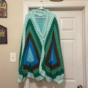 Chasing unicorn crochet sweater